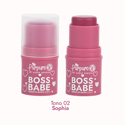Rubor en Barra 2 en 1 Boss Babe
