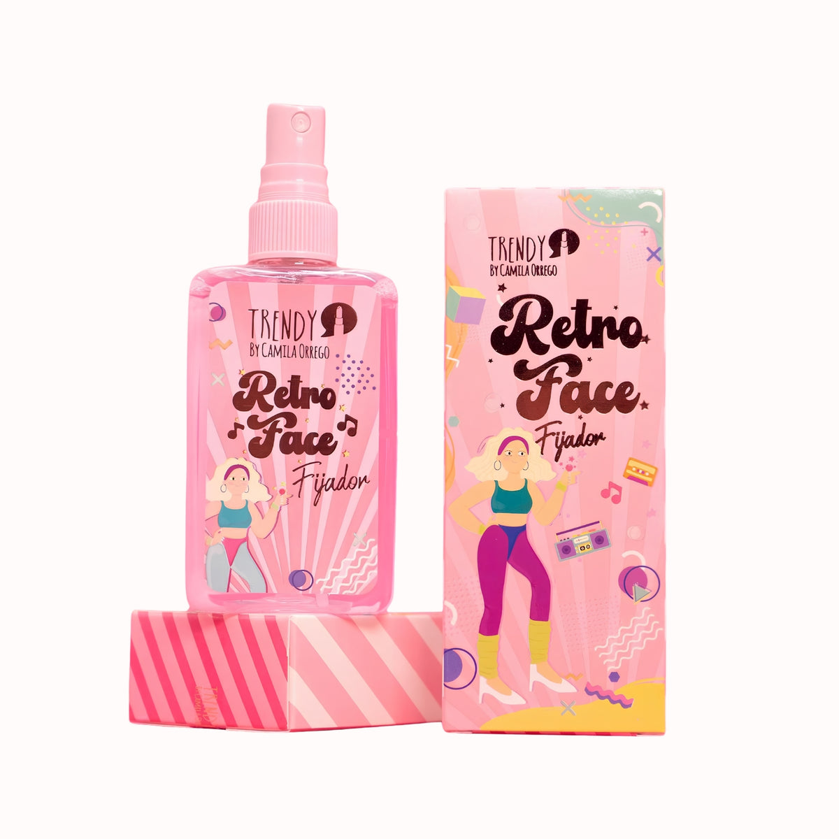 Fijador de Maquillaje Retro Face